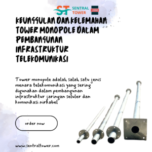 keunggulan tower monopole